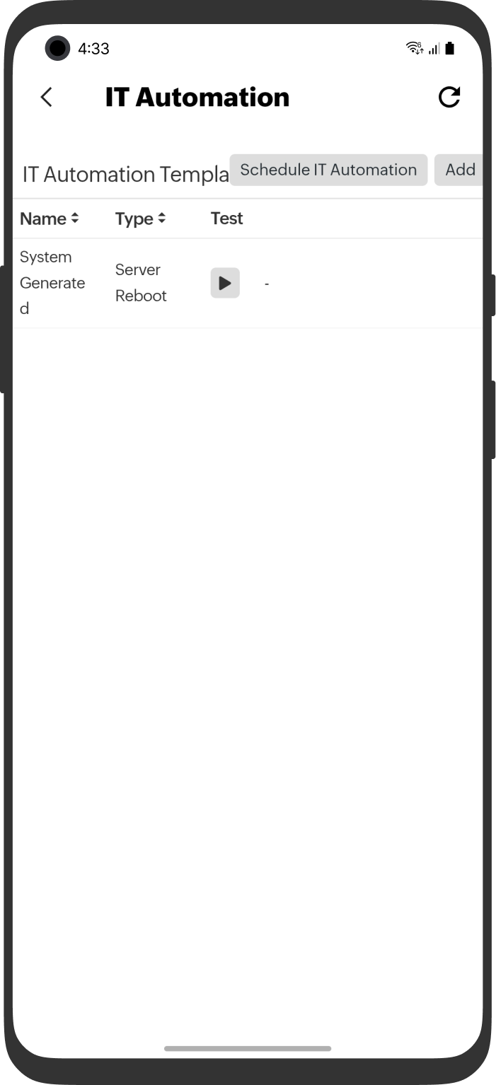 IT Automation Template IT Automation Template