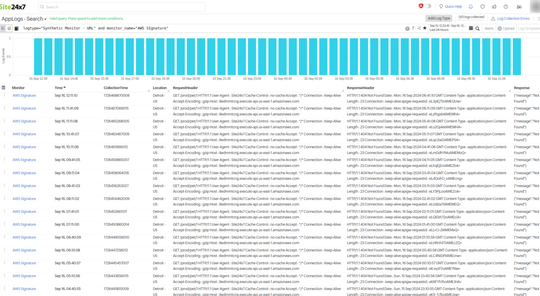 App Logs