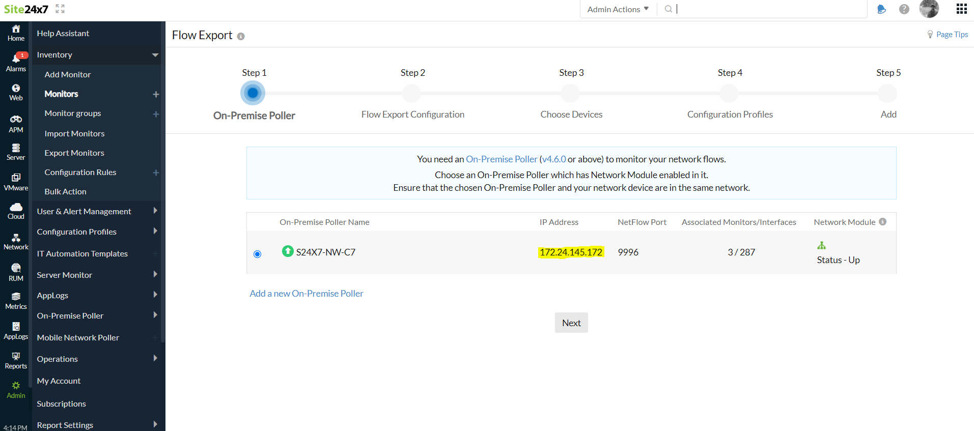 NetFlow Meraki Fig 4